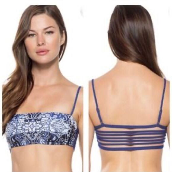 BECCA Ladder Strap Detail Bikini Top - Picture 1 of 3